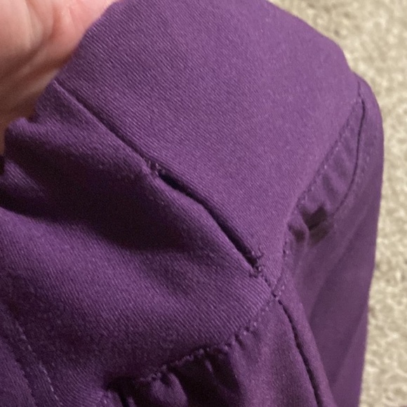 SCRUBS !! Cherokee Flex Purple scrub pants in PXL - Picture 11 of 12